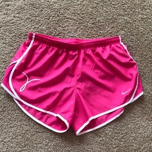 Pink Nike Running Shorts